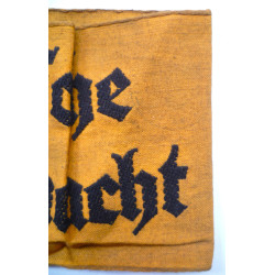 WWII Deutsche Wehrmacht Armband With Stamp Third Reich
