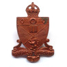 St Andrew's University U.T.C. Cap Badge - King's Crown
