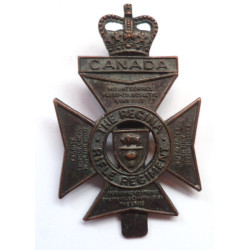 The Regina Rifle Regiment Cap Badge - Canada