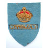 Korean War 1st Commonwealth Division Bullion Formation Sign