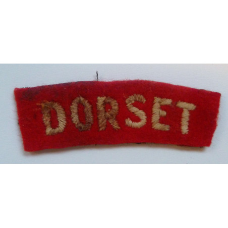 Dorset Regiment Cloth Shoulder Title