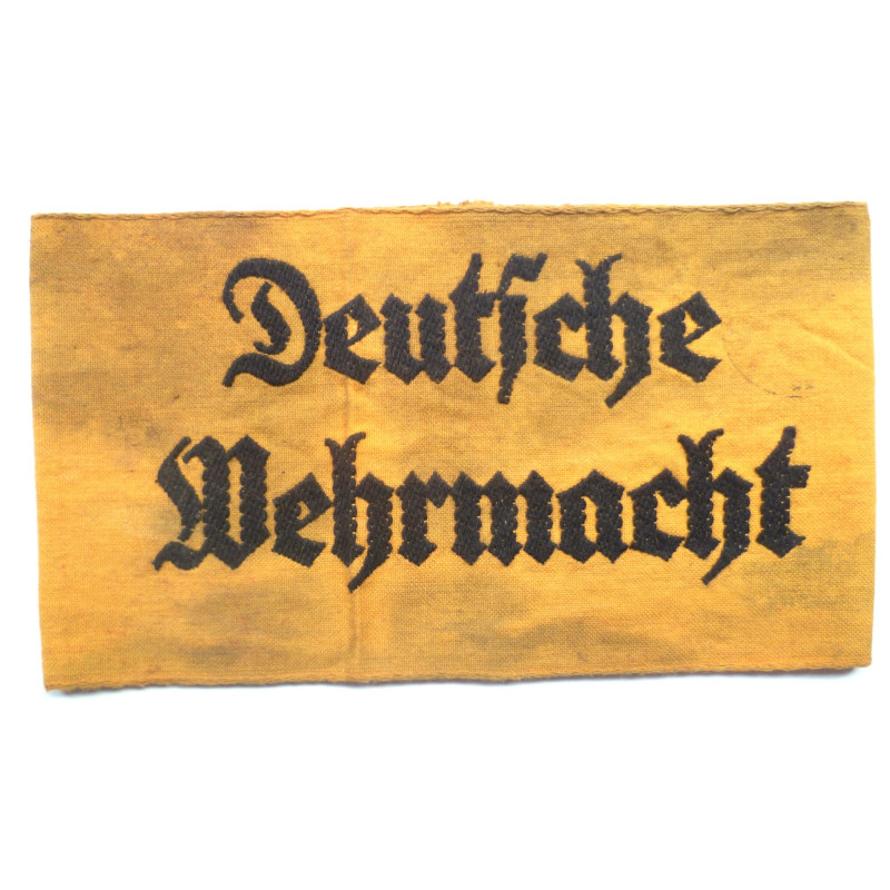WW2 Deutsche Wehrmacht Armband With Stamp Third Reich