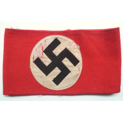 WW2 German NSDAP/SA Party Armband in Wool With RZM Label