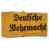 WWII Deutsche Wehrmacht German Armband With Stamp Third Reich WWII