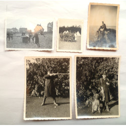 A collection of documents and 11 photographs to Lt. Ernst-A. Hermann who was in the Hitler Youth and then Wehrmacht army
