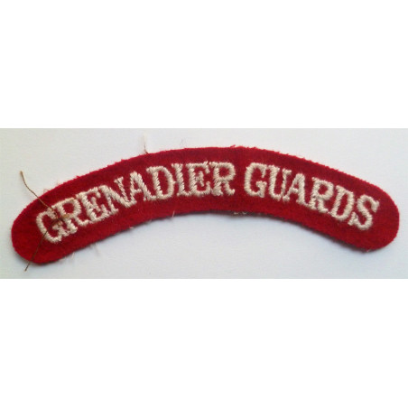 Grenadier Guards Cloth Shoudler Title