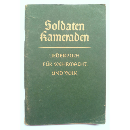 German Soldiers Song Booklet 1942