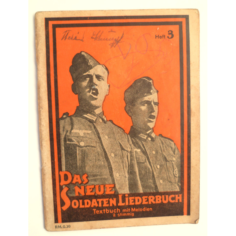 German Soldiers Song Booklet Volume 3