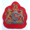 British Army RSM Warrant Officer 1 Bullion Arm Badge