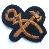 British Army REME Hammer & Tongs Bullion Cloth Badge
