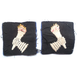 Pair Royal Armoured Corps Training Brigade Formation Signs