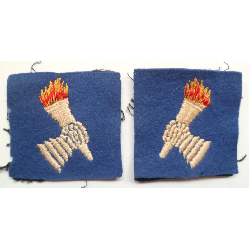 Pair Royal Armoured Corps Training Brigade Formation Signs