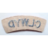 County CLWYD Shoulder Title Royal Engineers