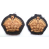 WW2 British Army Major Cloth Rank Insignia Dark Blue Backing