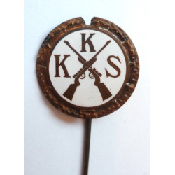 German Organisation for Hunting and Shooting (KKS) Stick Pin Badge