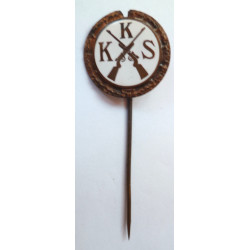 German Organisation for Hunting and Shooting (KKS) Stick Pin Badge