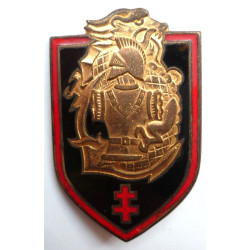 French Engineer Far East Command Forces Insignia