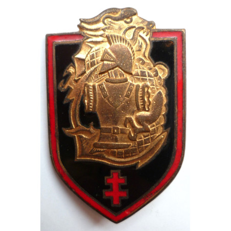 French Engineer Far East Command Forces Insignia