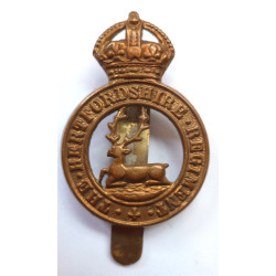 The Hertfordshire Regiment Cap Badge British Army