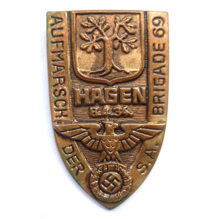German WWII HJ Hagen 1934 Tinnie