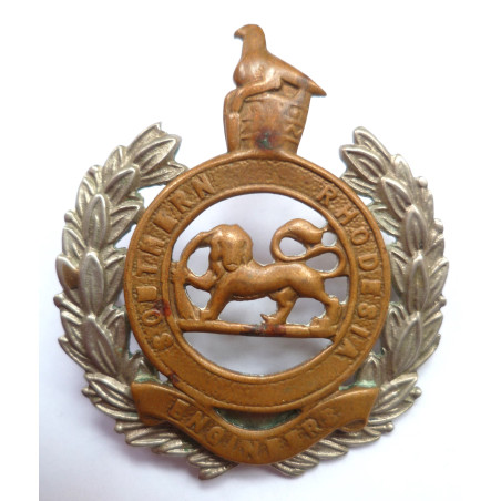 Southern Rhodesia Army "Engineers" 1948-1956 Cap Badge Southern Rhodesia Army "Engineers" 1948-1956 Cap Badge