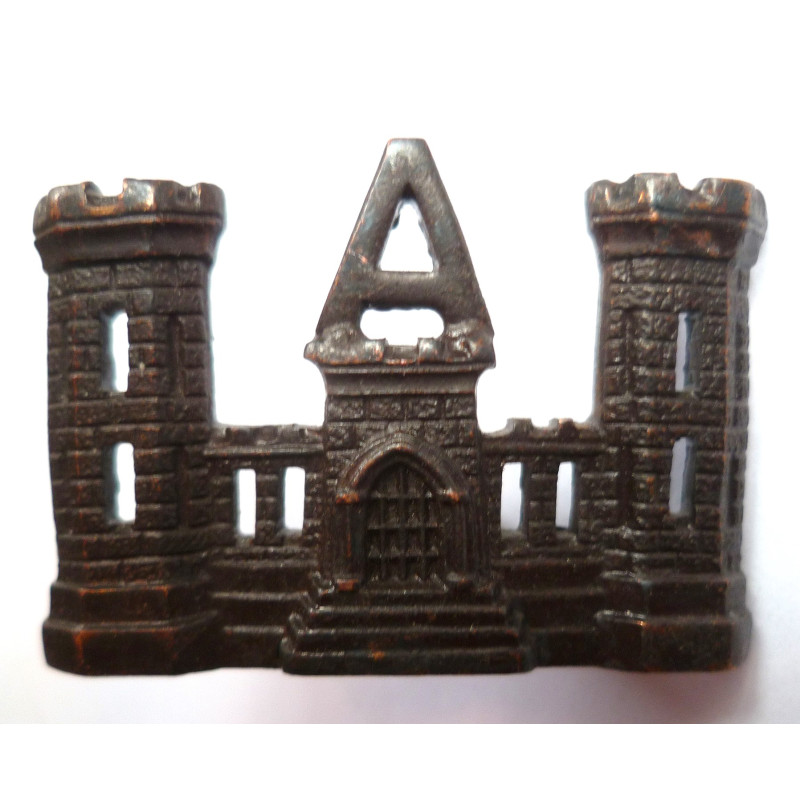 United States Army Engineer Corps Officers Collar Badge Screw Fitting