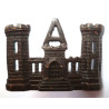 United States Army Engineer Corps Officers Collar Badge Screw Fitting