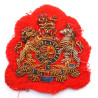 British Army RSM Warrant Officer 1 Bullion Arm Badge