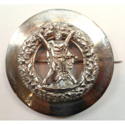 Black Watch Regiment Pipers Plaid Brooch