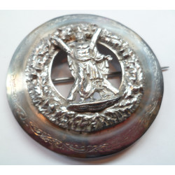 Black Watch Regiment Pipers Plaid Brooch
