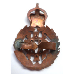Army Veterinary Corps Officers Bronze Cap Badge WW1