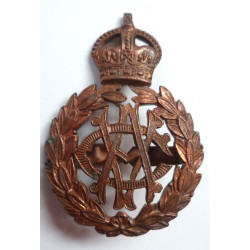 Army Veterinary Corps Officers Bronze Cap Badge