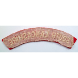 South Lancashire Cloth Shoulder Title