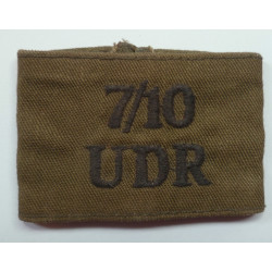 7th/10th Ulster Defence Regiment Cloth Shoulder Slip On Title UDR