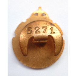 WW2 Royal Army Medical Corps Enameled Lapel Badge