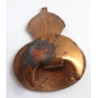 WWII Home Guard Enameled Lapel Badge HG