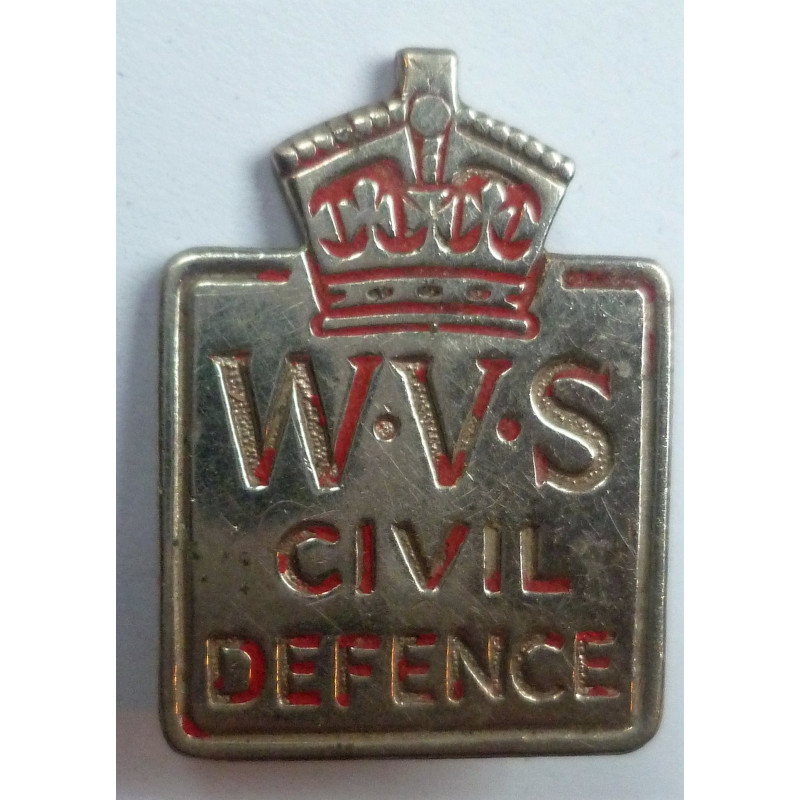 WWII WVS Womens Voluntary Service Badge