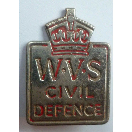 WWII WVS Womens Voluntary Service Badge