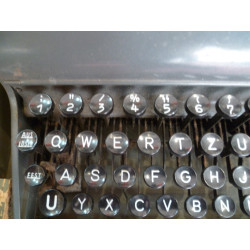 WWII German Typewriter with the SS Runic Key