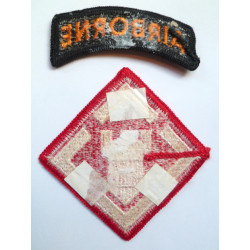 20th Engineer Brigade Airborne 1974 Cloth Badge