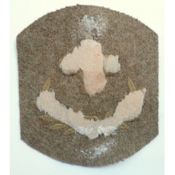 US WW1 Coast Artillery Chief Engineer Chevron Rank Patch