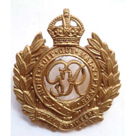 WW2 Royal Engineers Cap Badge