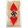 WW2 German Hitler Youth Woven Bevo Sleeve HJ Diamond Badge