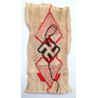 WW2 German Hitler Youth Woven Bevo Sleeve HJ Diamond Badge
