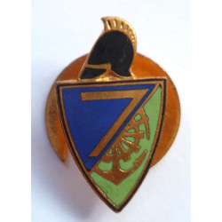 France 7er GENIE (Engineers) Regiment Small Lapel Badge