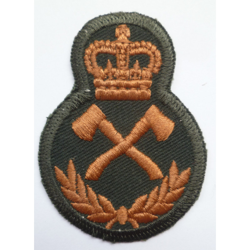 Canadian Army Engineers Trade Cloth Trade Badge