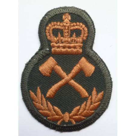 Canadian Army Engineers Trade Cloth Trade Badge