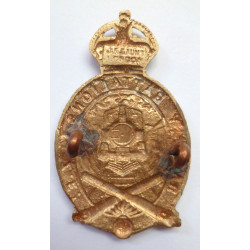 Railway Battalions New Zealand Engineers Cap Badge