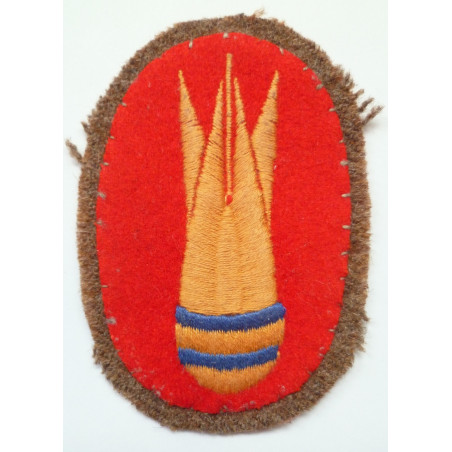 Royal Engineers Bomb Disposal Cloth Arm Badge