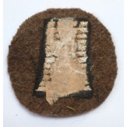 Canadian Army Engineer Works Trade Cloth Badge